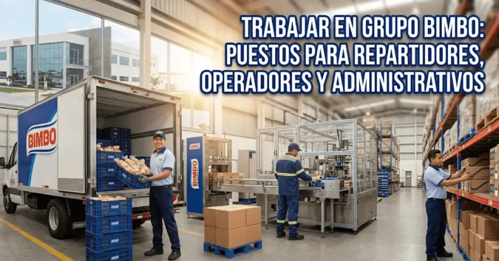 Cómo Trabajar en Grupo Bimbo: Puestos para Repartidores, Operadores y Administrativos