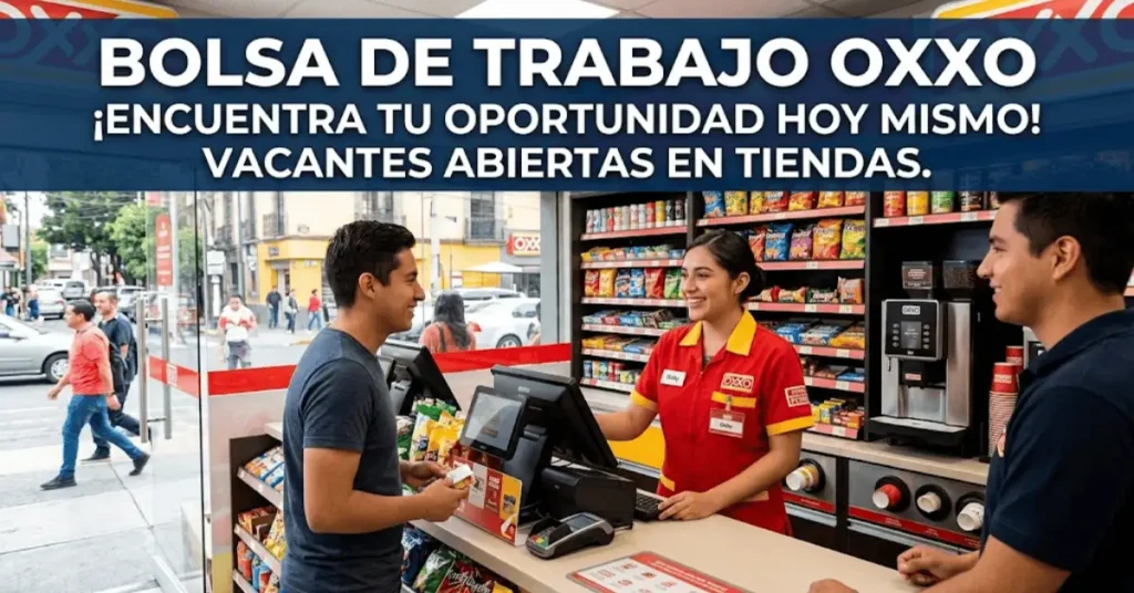 Bolsa de Trabajo OXXO: Vacantes Abiertas